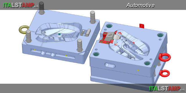 Stampo 3D elemento area Automotive - ITALSTAMP s.r.l.